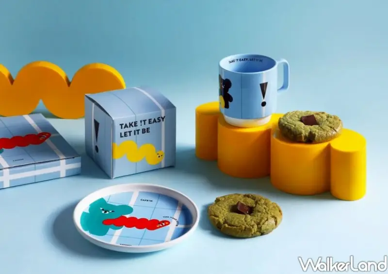 芥末熊攻佔CAFE!N！跩萌芥末熊咖啡杯超療癒，超過19款聯名要吃、要搶。