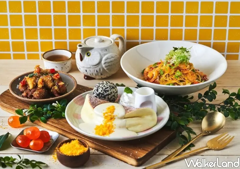 屋莎雲朵鬆餅升級！鹹蛋黃鬆餅7款新品，連熱銷第一義大利麵也回來了。