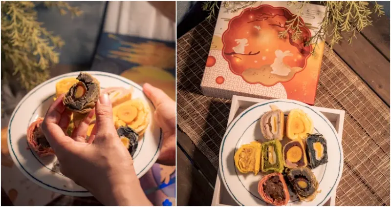 七彩酥太美！隱藏版焙香烏龍酥+THREAD爆紅芋香流心酥，今年必收。