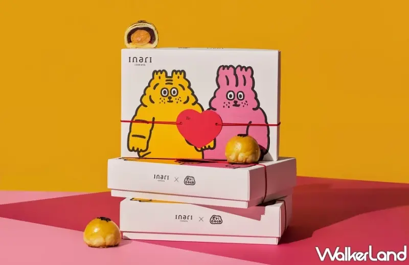 不只蛋黃酥！伊普索酒店用黑膠唱片與茶酒打造賞月歌單，inari聯名小虎傳遞溫暖，老楊方塊酥推新品牌搶市。