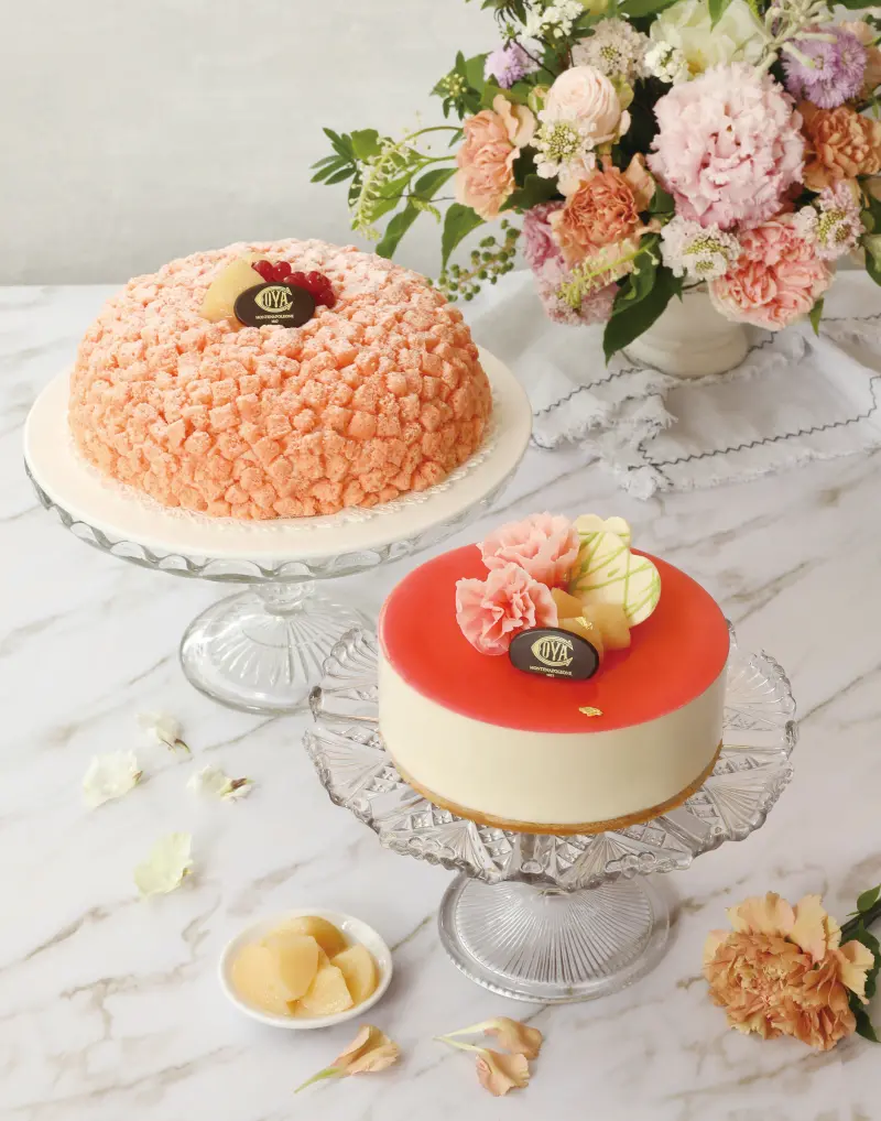 米蘭百年傳奇甜點COVA，台灣限定母親節桃歡馨系列－撩起媽咪少女心 白桃甜蜜討歡心