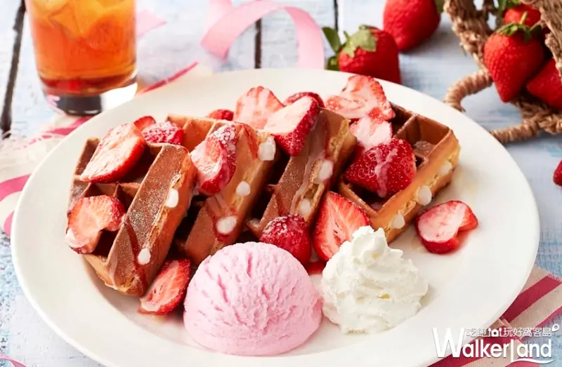 COLD STONE 草莓冰淇淋/ WalkerLand窩客島提供