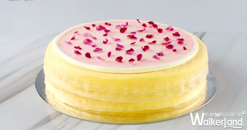Lady M 玫瑰千層蛋糕 / WalkerLand窩客島提供