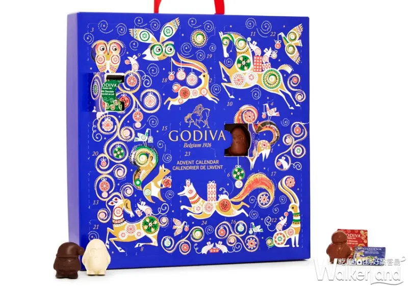 GODIVA 聖誕節限定巧克力/ WalkerLand窩客島提供