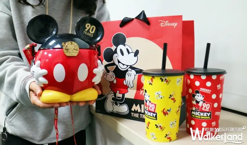 米奇90週年爆米花桶 / WalkerLand窩客島整理提供