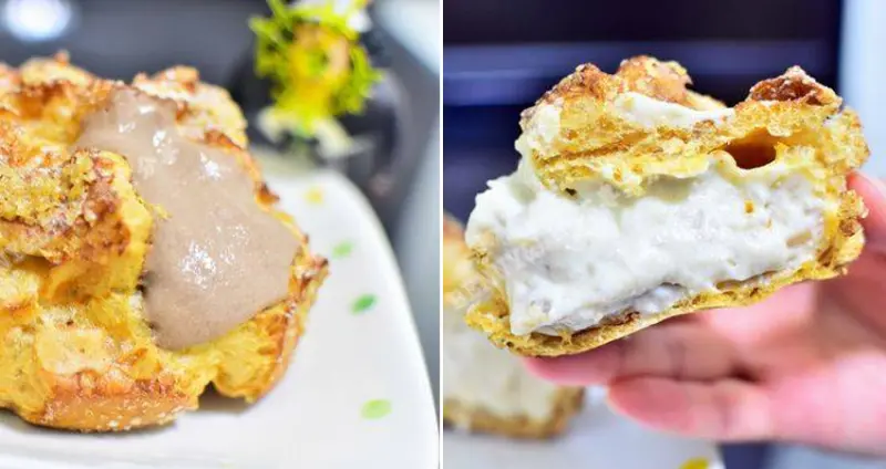 [高雄美食]猜不透的是你的心，超夯的泡芙竟然只要銅板價!! -- 猜心泡芙(高雄美食推薦、高雄甜點、高雄團購美食、高雄排隊美食、苓雅區美食、大統百貨)