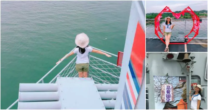 【定情碼頭德陽艦園區】台南超酷景點參觀軍艦遇艦愛/全台唯一可以登船的軍艦博物館/好拍好玩親子共遊情人約會好所在