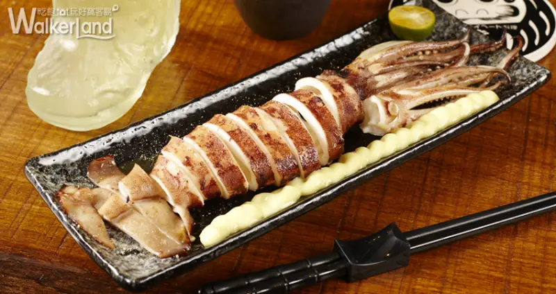 嚐私 鹽烤中卷Q彈的口感