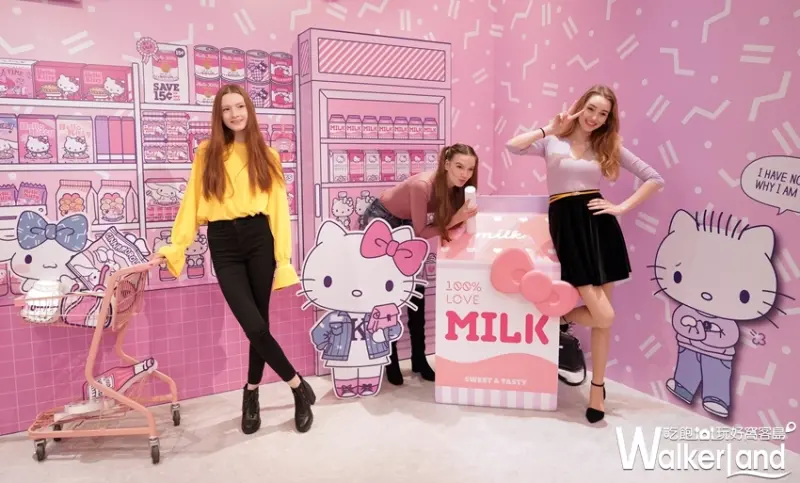 三麗鷗粉紅閨蜜快閃店 / WalkerLand窩客島整理提供