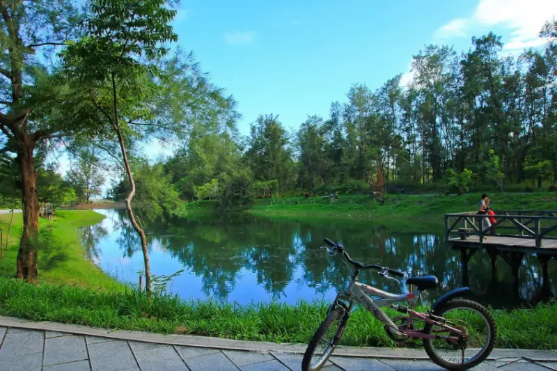 [遊記]【台東縣台東市】台東森林公園(黑森林)。琵琶湖美景~暢遊森林單車步道