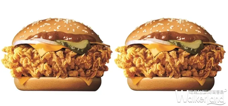 肯德基 熱情森巴咔啦雞腿堡 / WalkerLand窩客島提供