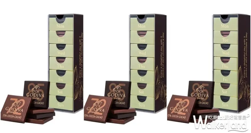 GODIVA「臻選濃醇黑巧克力味霜淇淋」 / WalkerLand窩客島提供