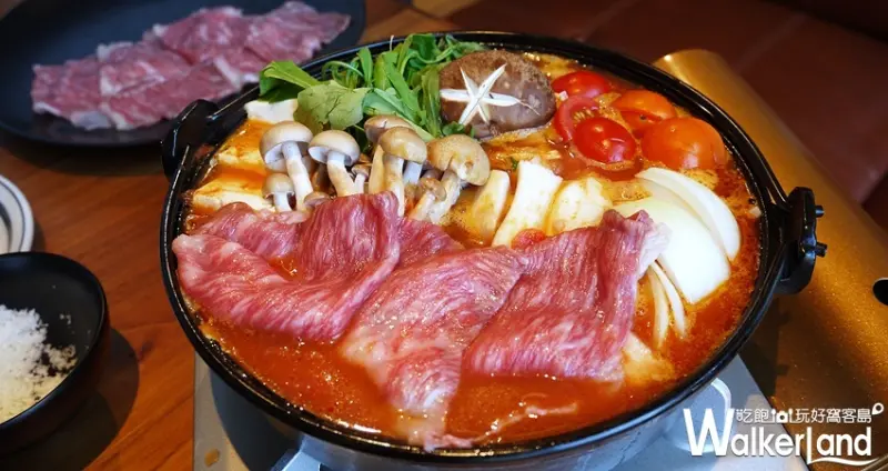 火鍋控等不及要開動了！蔦屋書店餐廳「WIRED TOKYO」推出全新「和牛番茄涮涮鍋」，A5宮崎和牛讓人現在就想手刀吃起來。