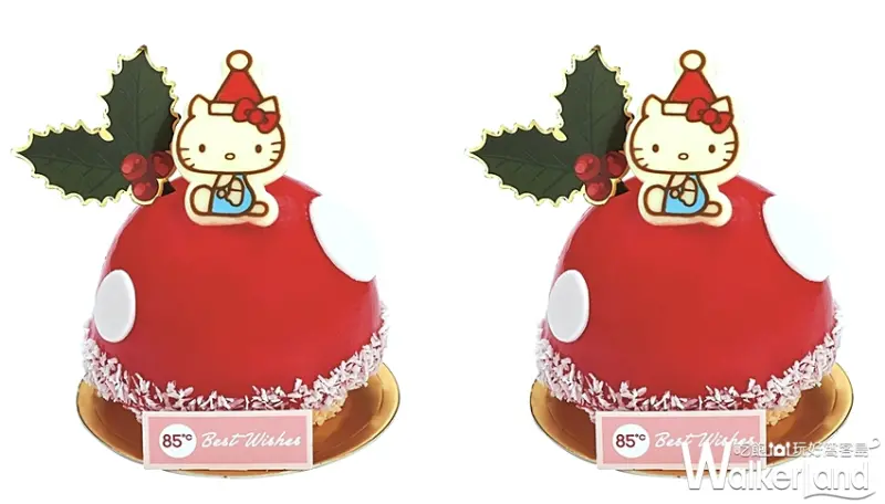 85˚C Hello Kitty 聖誕公仔蛋糕  / WalkerLand窩客島提供