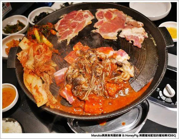 【24小時不打烊美食】Honey Pig來自美國道地韓式BBQ新開幕·台北信義區