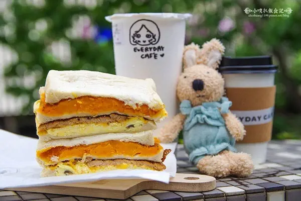 EVERYDAY CAFE - toast.coffee.tea /美食窩客 小噗 提供