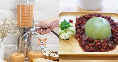 《台中♥食記》KaJiMi 咖基米。飲料機、汽油桶 傻傻分不清！想喝什麼，自己自助用加油槍把杯子填滿吧！