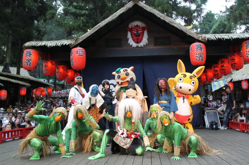 搞怪過暑假！南投溪頭「妖怪假面嘉年華」，Cosplay裝神弄鬼拿大獎！