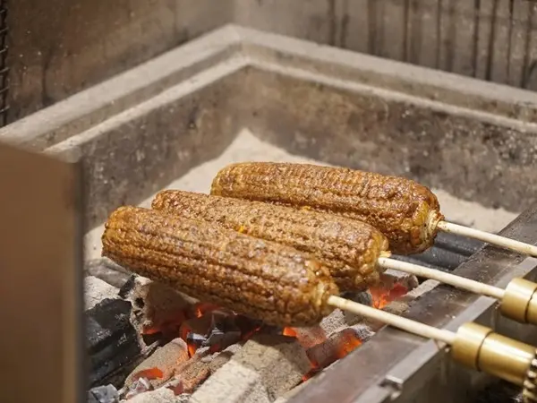 窩客美食好芃友提供 / 嘉憶香炭烤玉米