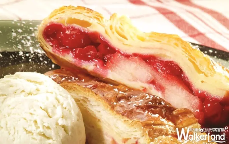 啤酒控準備嗨翻萬聖節！GB鮮釀餐廳推出限量「黑櫻桃蘋果派」，甜點配黑啤酒打造萬聖節最嗨派對。