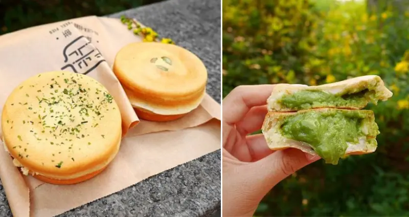 【台北】中山 不貳光車輪餅 文青紅豆餅‧推薦爆漿的雪白森林(抹茶麻糬口味)♥♥♥