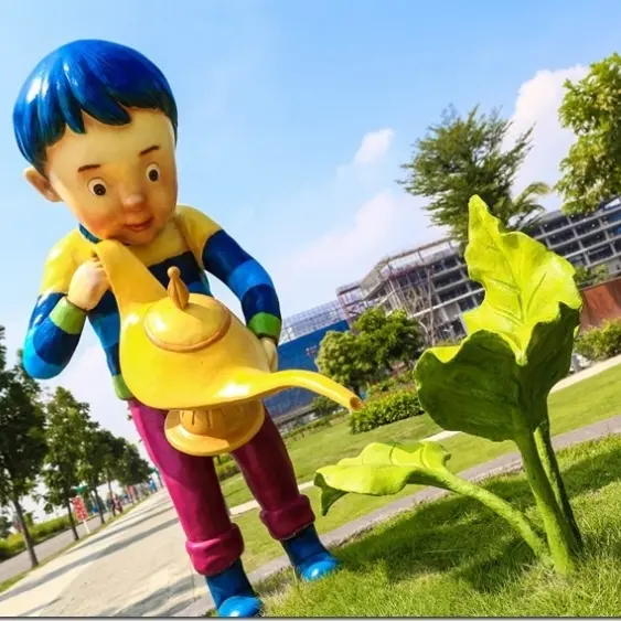 台南│南台灣也有幾米之台積電與幾米的相遇~南科幾米裝置藝術小公園