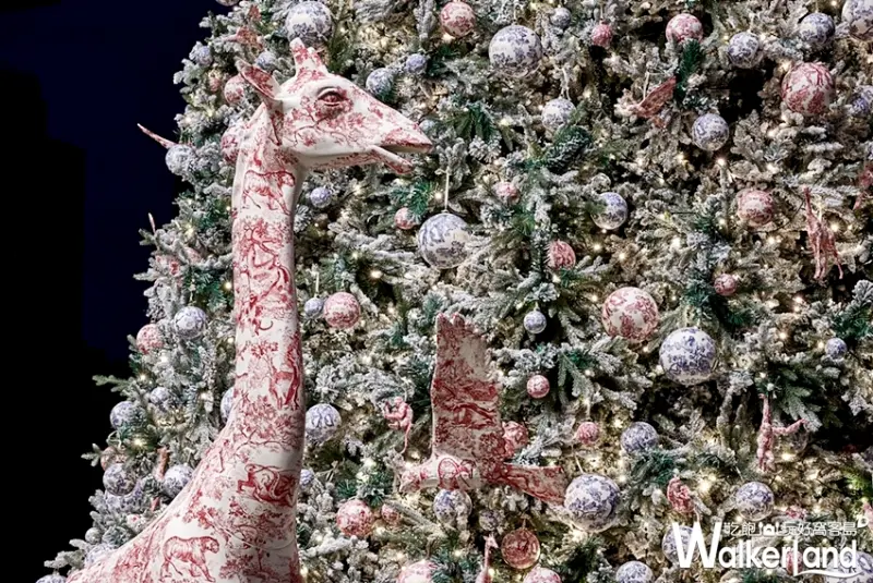 台北101「Dior聖誕樹」 / WalkerLand窩客島提供