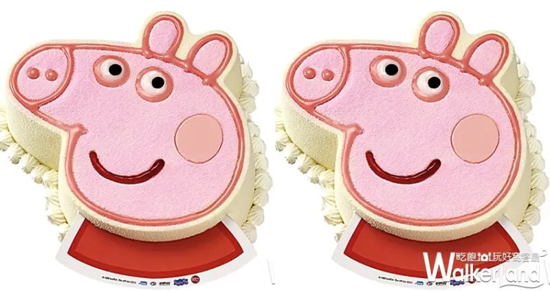 佩佩豬粉紅豬小妹蛋糕 / WalkerLand窩客島整理提供