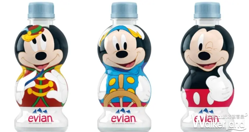 evian米奇90週年限定造型礦泉水 / WalkerLand窩客島提供