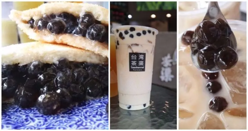 [台南]東區 嚴選真奶粉奶茶｜珍珠控注意｜黑糖珍珠vs白玉珍珠｜熱情外送　台灣茶渠崇善店