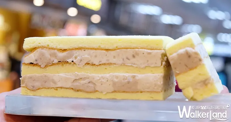 「不二緻果」(原高雄不二家) 芋頭蛋糕/ WalkerLand窩客島提供