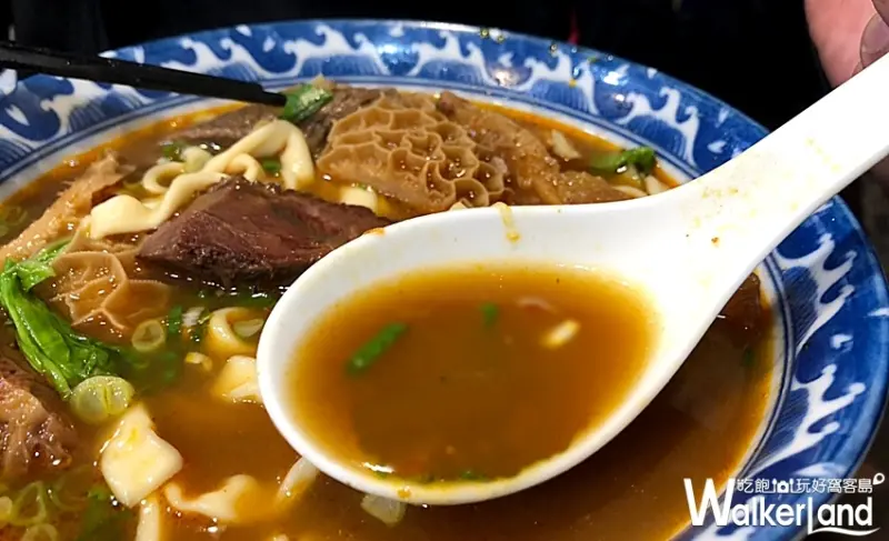「牛肉麵.雞湯」插旗信義區 / WalkerLand窩客島整理提供 未經許可不可轉載