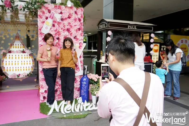 PAUL玫果漸層氣泡飲 / WalkerLand窩客島提供