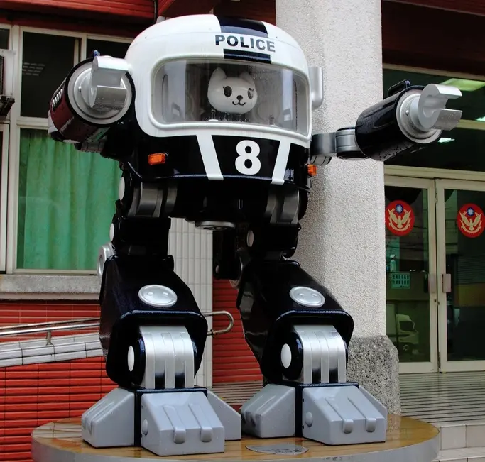 【基隆】八斗子警察局(波麗士8號)ღ警察戰警貓公仔出動，還不乖乖束手就擒