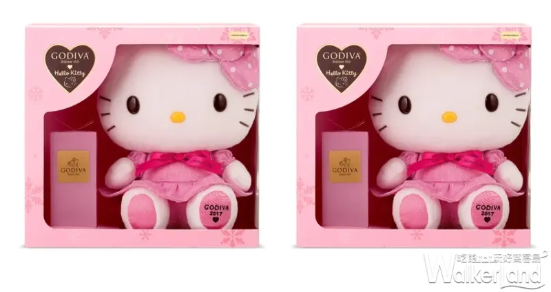 GODIVAxHello Kitty限定巧克力/ WalkerLand窩客島提供