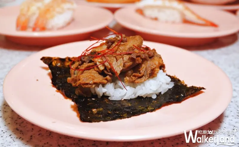 壽司控手刀嘗鮮！爭鮮迴轉壽司推出全新創意料理「靈魂牛肉盛」，再加碼推出「吉上嚴選」春節期間限定活動。