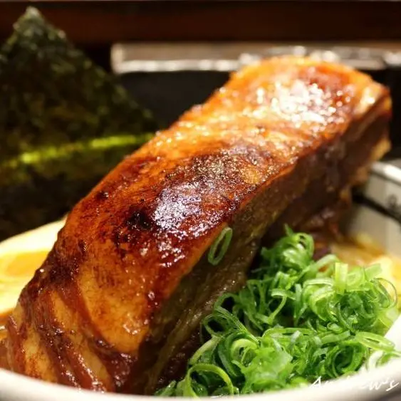 20150710 麵屋武藏神山-完全炙霸，霸王色的霸氣叉燒拉麵!