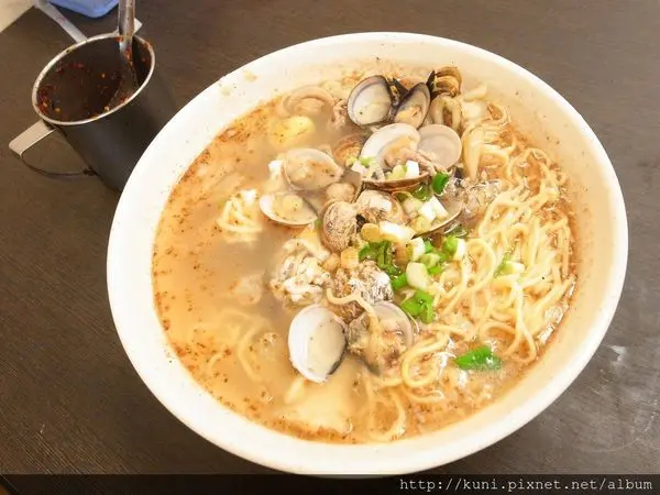 浮誇系台北蛤蜊「小慧涼麵」 /美食窩客 Kuni  提供