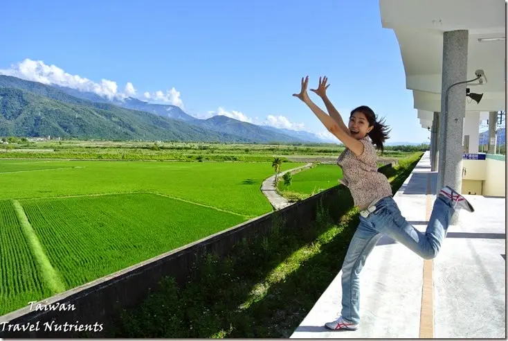 【花蓮．富里】藍天．稻田．青山–收錄花東縱谷間最美麗風景的東里車站