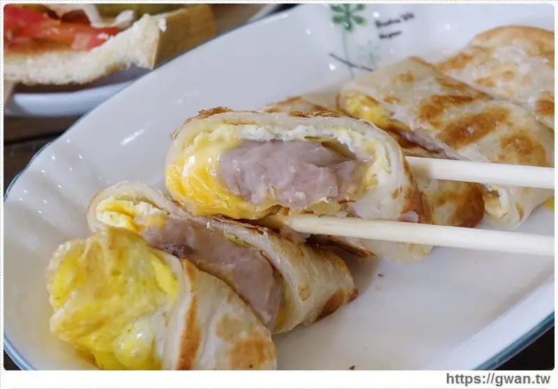 2個蛋早餐 /美食窩客 關關 提供