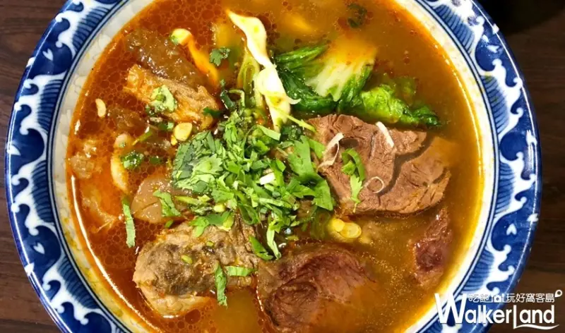 「牛肉麵.雞湯」插旗信義區 / WalkerLand窩客島整理提供 未經許可不可轉載