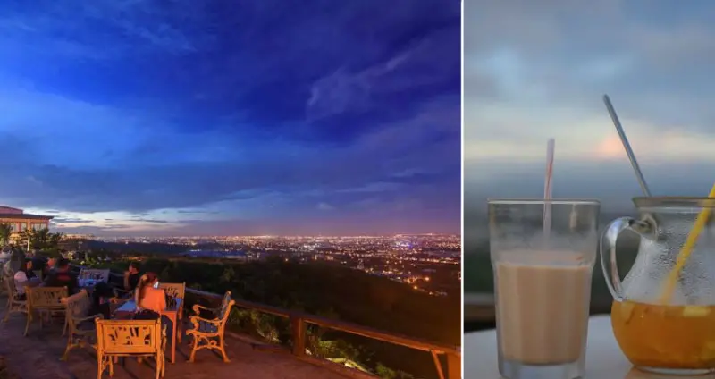 桃園龍潭景點》享夜景觀餐廳 龍潭夜景 站桃園看台北101 座擁180度的絢爛美景 - 滿分的旅遊札記