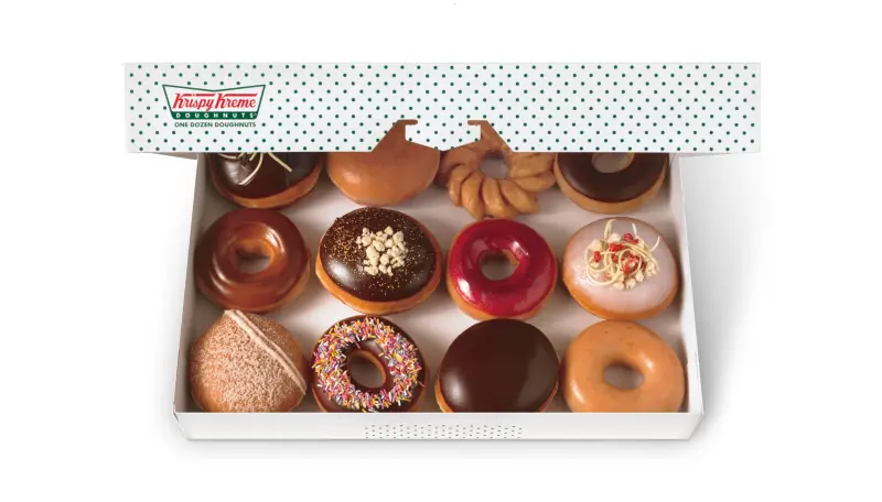 與Krispy Kreme一起歡慶「國際甜甜圈日」！當天甜甜圈買一打送一打！