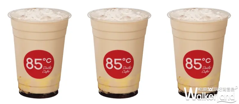 85˚C Hello Kitty 蛋糕 布丁奶茶 / WalkerLand窩客島提供