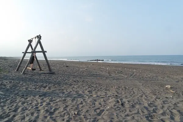 廍後社區 海景鞦韆 /旅遊窩客 Suger25 提供