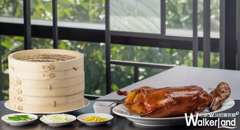 台南大員皇冠假日酒店 彩豐樓 廣東掛爐片皮鴨   / WalkerLand窩客島提供