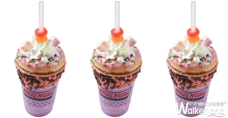 Krispy Kreme 萬聖節 甜甜圈 冰沙 IG 拍照 / WalkerLand窩客島提供 