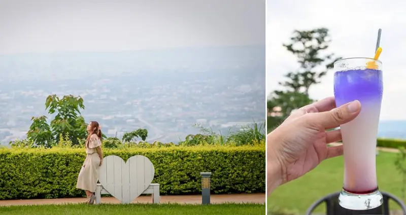 苗栗公館景點》桐遊柿界 觀景下午茶 情人約會景點 苗栗最美的百萬夜景 - 滿分的旅遊札記