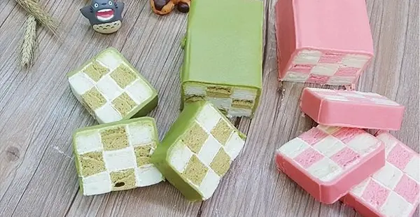 台中南區』米之朵甜點房║IG新話題，夢幻系甜點，網紅必嚐棋盤蛋糕繽紛引爆少女心，快約閨蜜一起下午茶吧！              