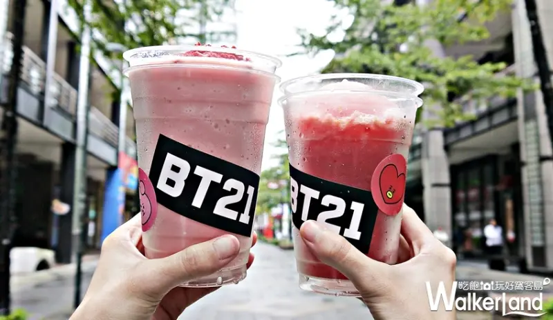 LINE FRIENDS 宇宙明星BT21冬季限定飲品 / WalkerLand窩客島提供